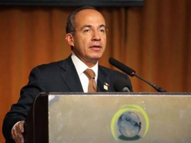 Dará ONU premio a Calderón como 'Campeón de la Tierra'