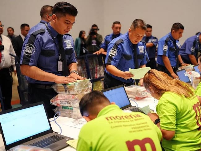 Comienza el conteo de las encuestas de Morena