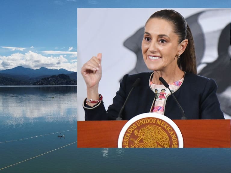 La primera Mandataria insistió, no se dará a Estados Unidos el agua que no se tiene.
FOTO: GALO CAÑAS/CUARTOSCURO. COM