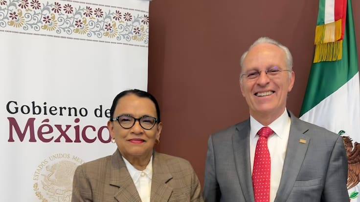 Se reúne presidente del CCE con titular de la SEGOB