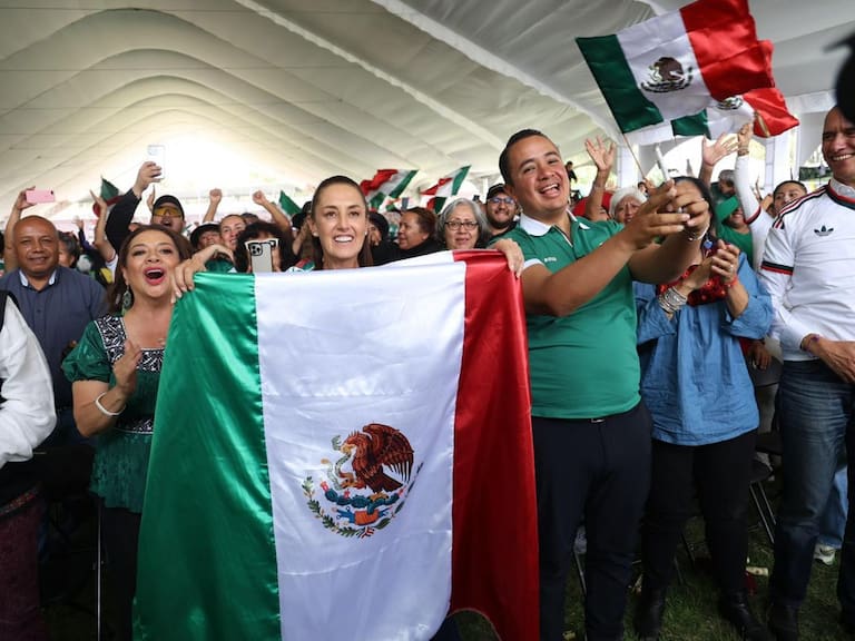 Felicita Sheinbaum a mexicanos por triunfo de Selección