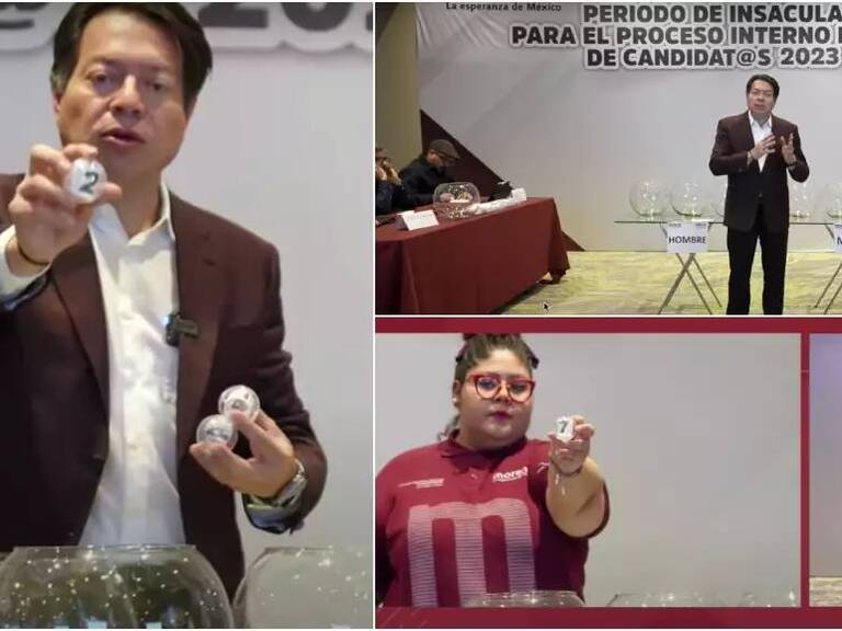 Morena elige a sus candidatos a diputados y senadores plurinominales en tómbola