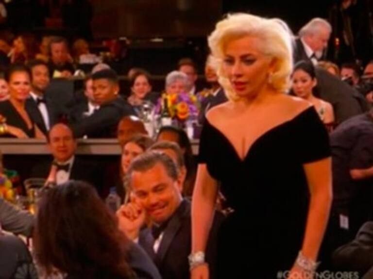 Leonardo DiCaprio da una explicación sobre su reacción ante Lady Gaga