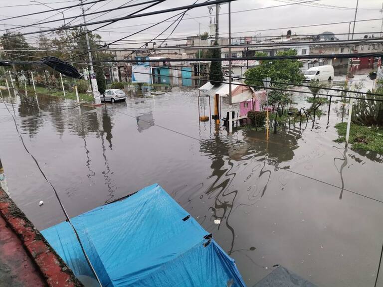 El Valle de México bajo el agua.