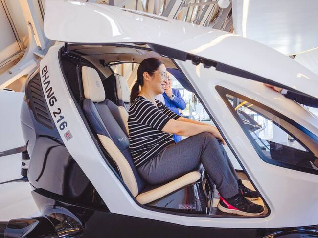 ¿Taxis voladores? Esta es la propuesta futurista que están probando en China y en el mundo