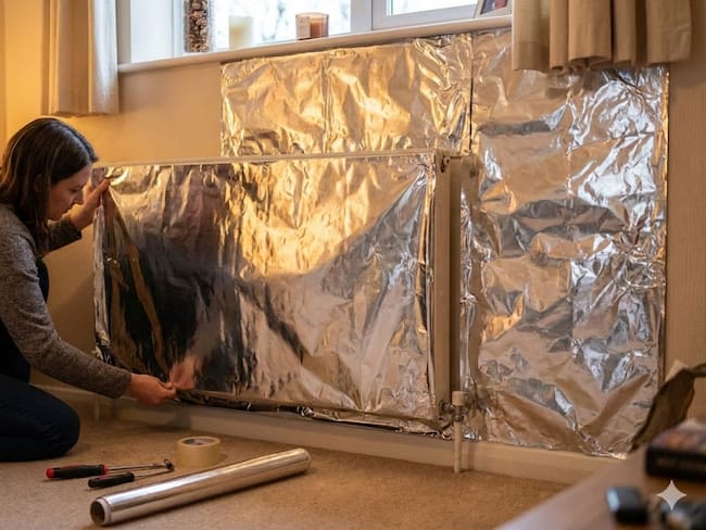 ¿Papel aluminio en las paredes? La razón por la que arquitectos lo recomiendan para el mantenimiento y ahorro en el hogar