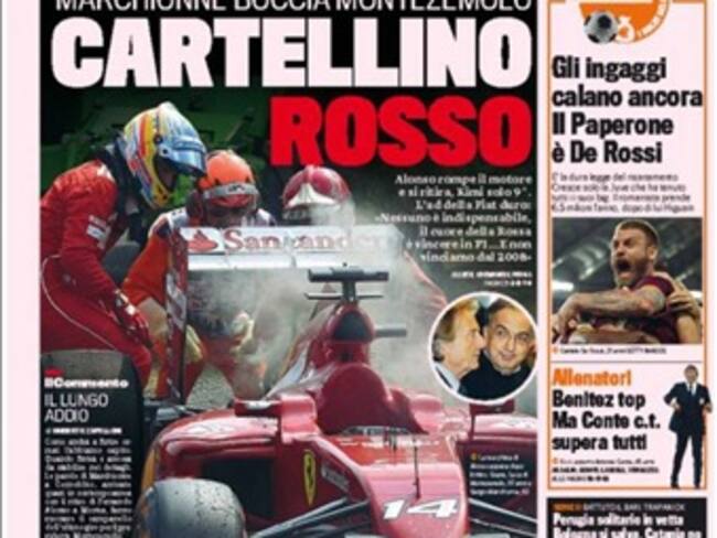 Indignada Italia con Ferrari