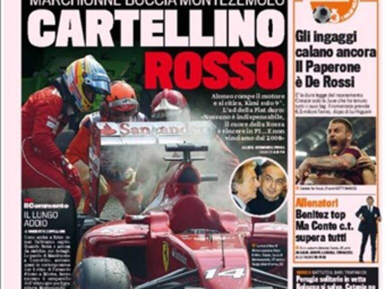 Indignada Italia con Ferrari