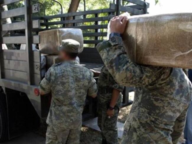 Aseguran más de cuatro toneladas de marihuana en Tamaulipas