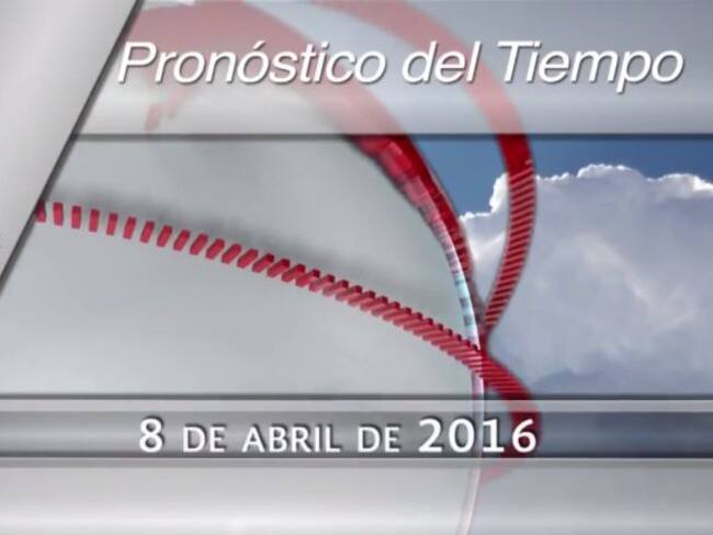 Pronóstico del Tiempo del 08 de abril