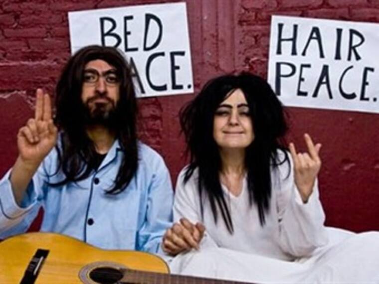 'En la cama con John y Yoko' Marisol Gasé, Fernando Rivera Calderón, actores. 12/04/13