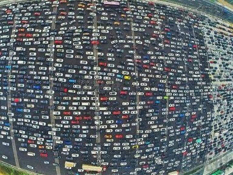 El embotellamiento más grande del mundo