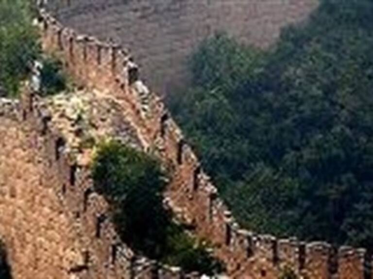 Se derrumba parte de la Gran Muralla china