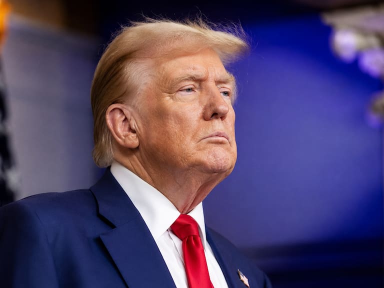 Donald Trump, presidente de Estados Unidos. Getty Images