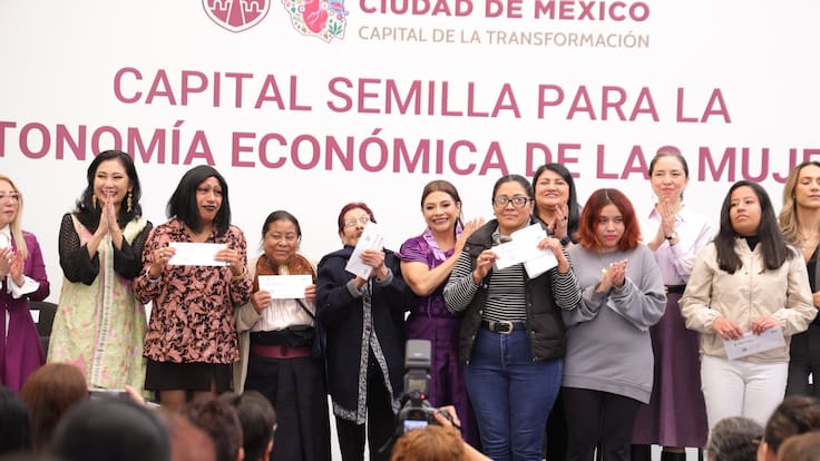 Capital Semilla: CDMX entrega apoyos de 25 mil pesos a mujeres emprendedoras