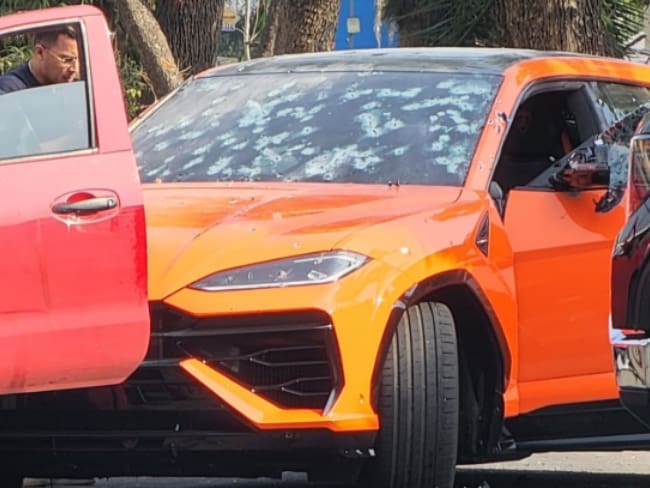 Balacera en Zapopan queda en VIDEO: Ataque contra camioneta Lamborghini deja dos muertos y cinco heridos