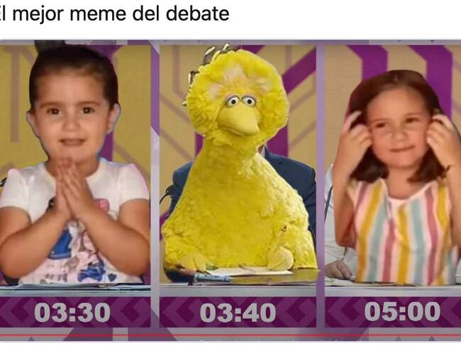 El primer debate presidencial no perdonó las risas, aquí los mejores memes