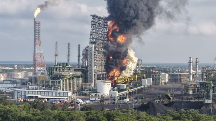 Dos incidentes en un mes: Pobladores de Tabasco alertan por contaminación en la Refinería Olmeca