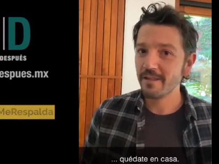 Diego Luna pide apoyar a comunidades vulnerables a través de #MiBarrioMeRespalda