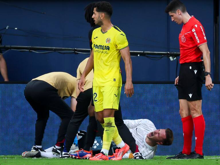 La lesión ocurrió en el juego del Barcelona contra Villareal.