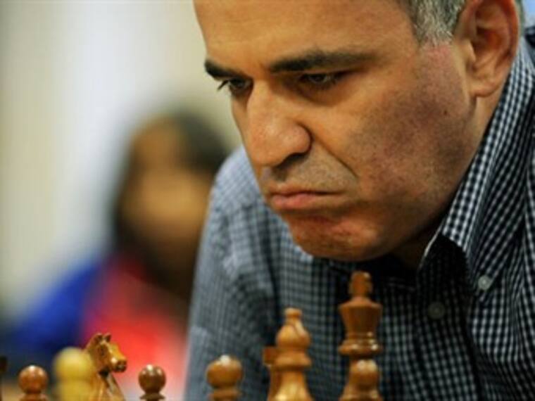 Visita México el campeón mundial de ajedrez, Garri Kaspárov
