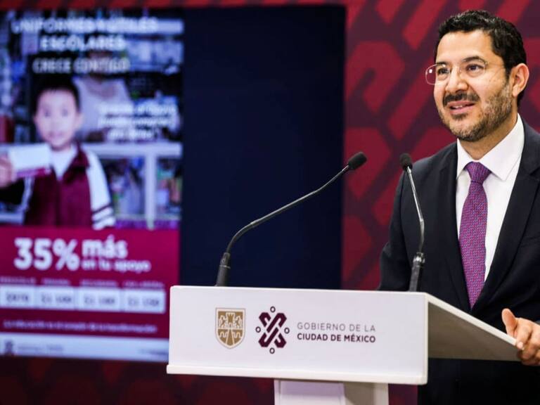 Garantiza Batres distribución de LTG en escuelas de CDMX