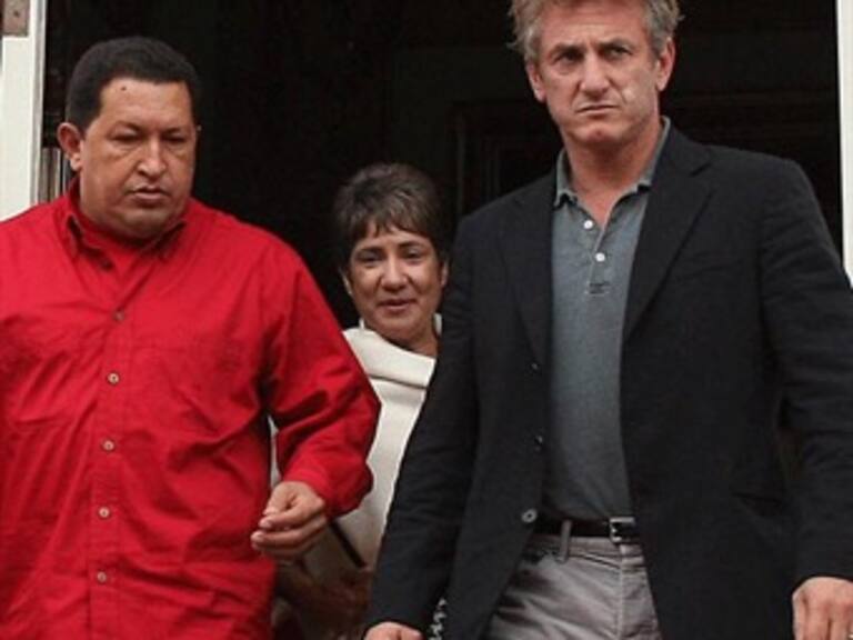 Recibe Chávez a presidente de Haití y actor Sean Penn