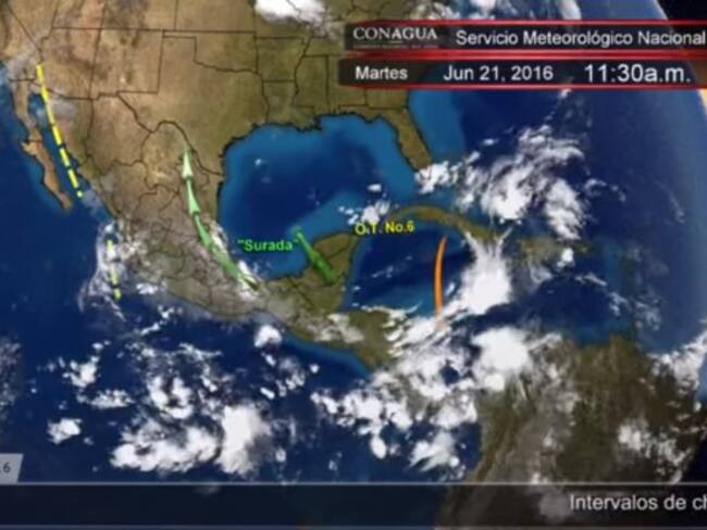 Pronóstico del Tiempo del 22 de junio