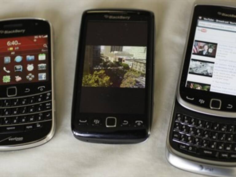 Millones de usuarios de BlackBerry sin conexión a internet