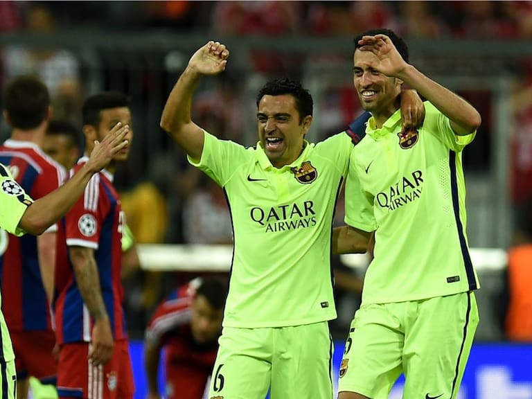 Barcelona al momento eliminar al Bayern Munich en la edición del 2015 en a Champions.