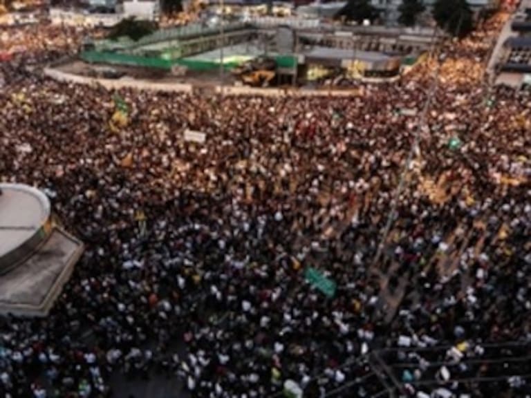 Protestas en Brasil convoca a un millón de personas