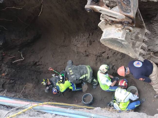 Derrumbe de obra deja un muerto y un herido en la alcaldía Miguel Hidalgo