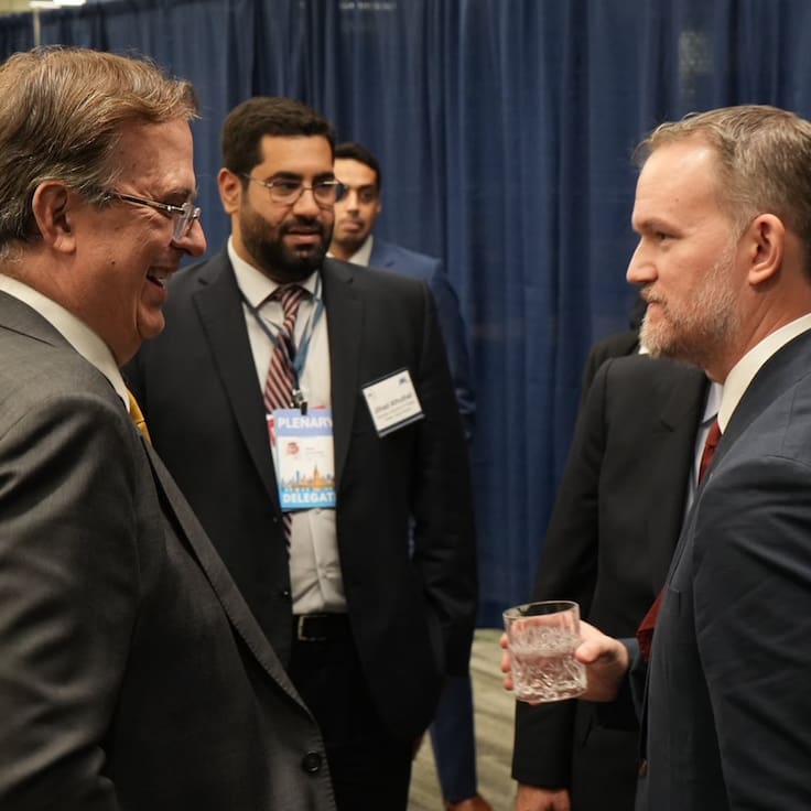 Participa Marcelo Ebrard en reunión de ministros de Comercio del G20 en Estados Unidos