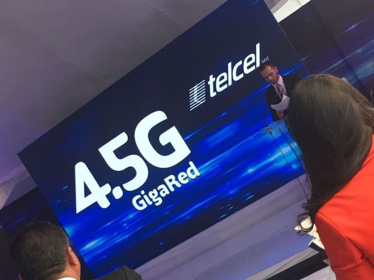 Telcel presenta red 4.5G
