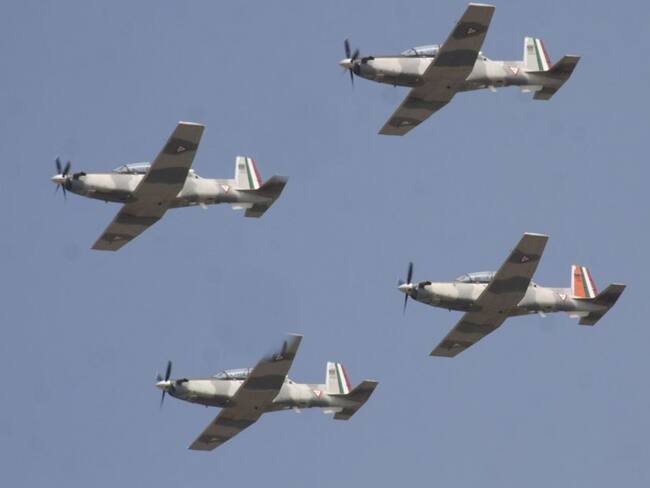 8o. Espectáculo Aéreo, increíble exhibición de naves de SEDENA