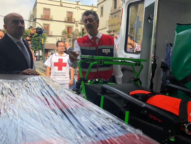 Trabajadores de Guadalajara recaudaron recursos para la Cruz Roja