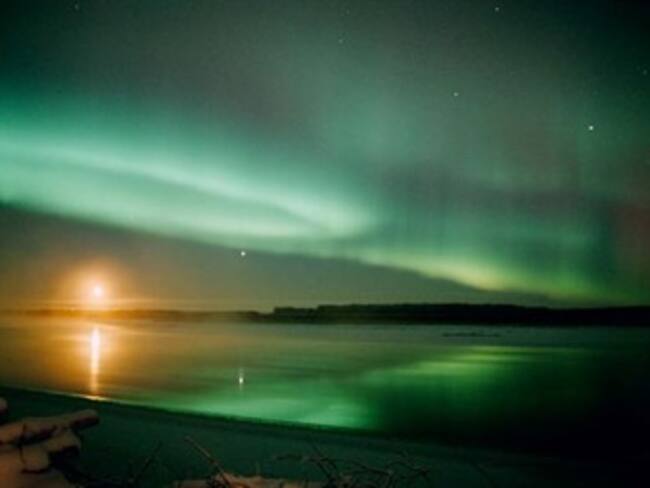 Ilumina Aurora Boreal norte de Escocia