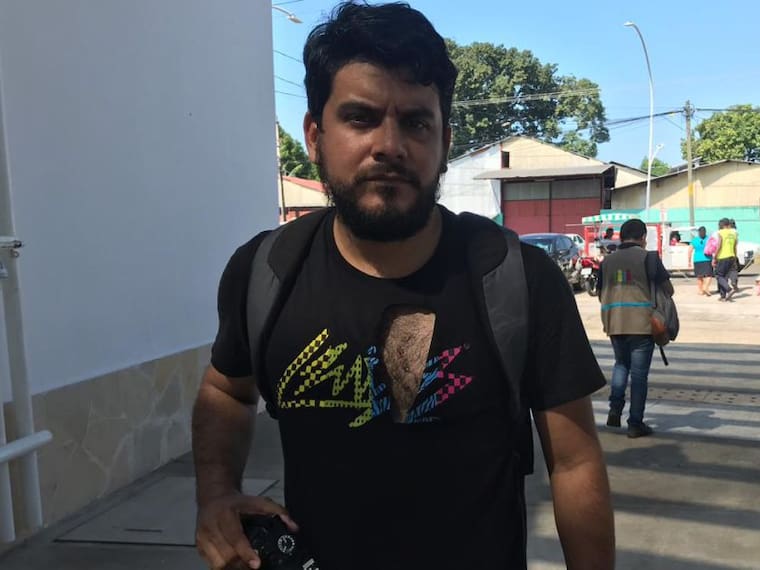 Siguen enfrentamientos en la Estación Migratoria Siglo XXl en Tapachula Chiapas donde periodistas han sido agredidos