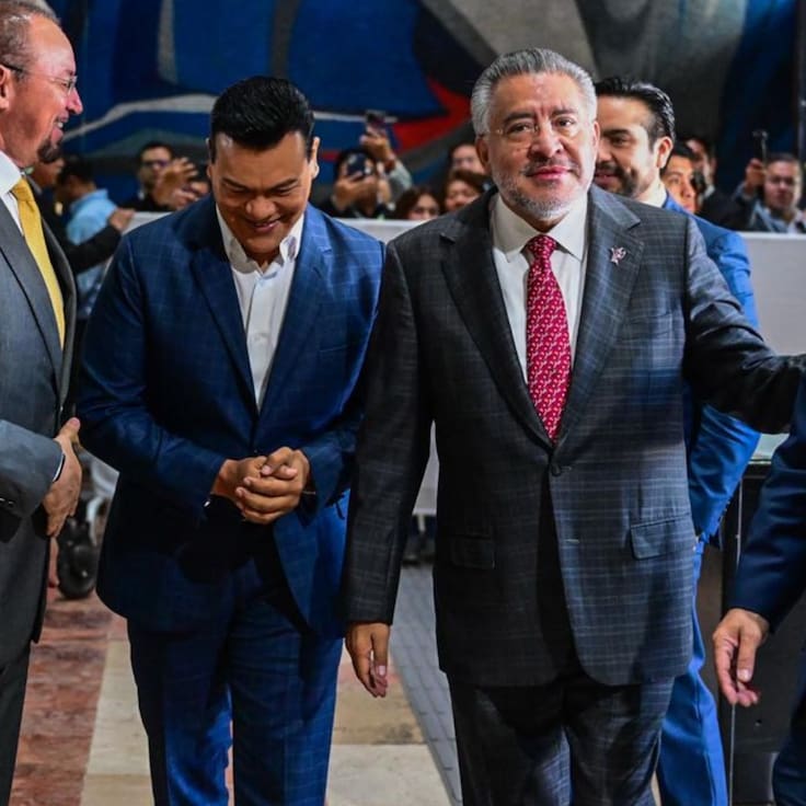 Horacio Duarte rinde cuentas en el Congreso del Edomex: cifras clave del gobierno de Delfina Gómez
