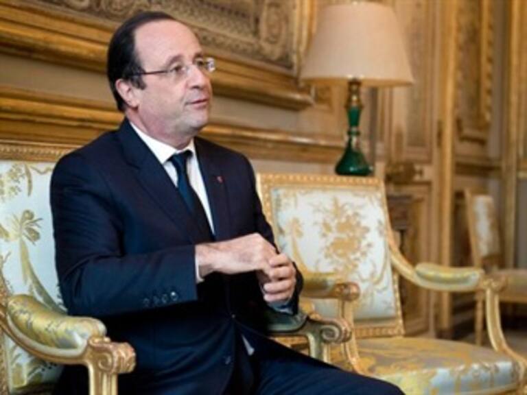 Recibe Senado al presidente de Francia
