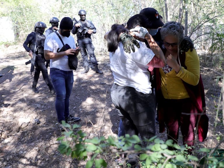 Madres buscadoras eran blanco de un grupo criminal que acabó con la vida del Capitán de la Marina, Christian Tello en Sinaloa. Foto: Archivo