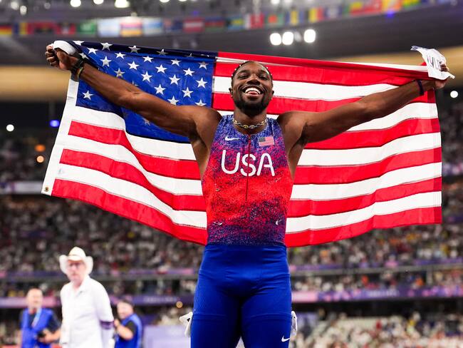 Noah Lyles se posiciona como el corredor más rápido del mundo en los Juegos Olímpicos 2024