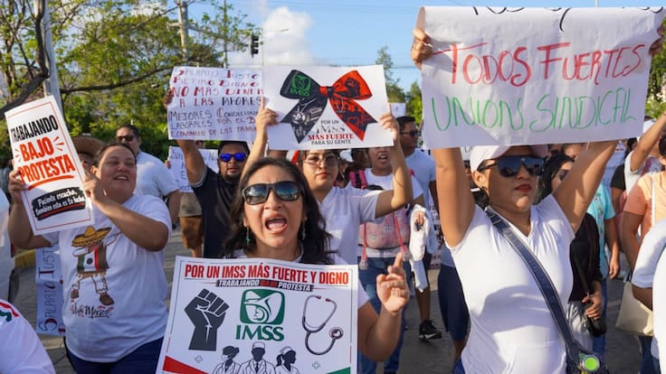 Crisis en el IMSS: Trabajadores denuncian insumos deficientes y aumento salarial inferior a la inflación