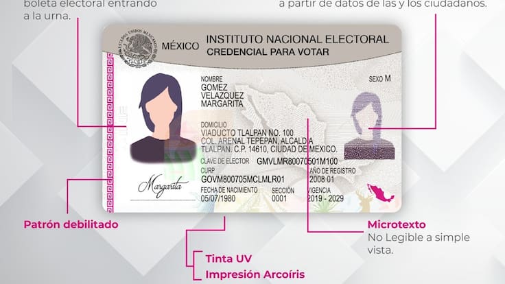 INE aprueba nuevo modelo de credencial de elector con alta seguridad desde 2026