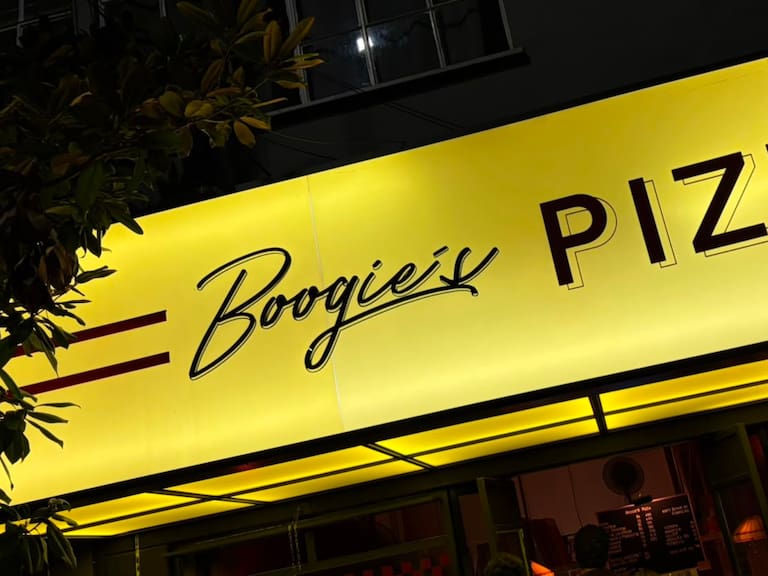 Boogie’s Pizza en CDMX. Franc