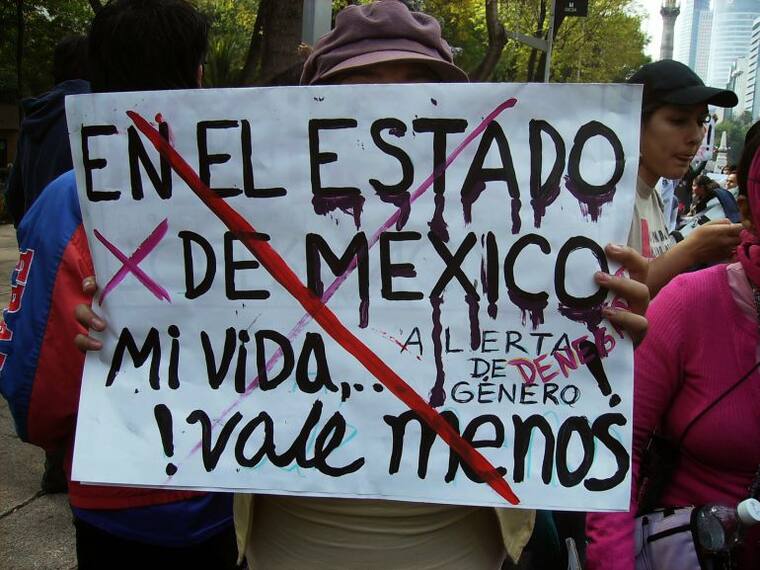 Feminicidio en Edomex más alto que en Ciudad Juárez