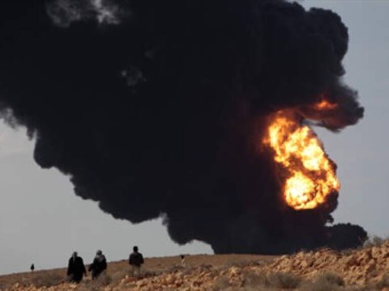 Niega OTAN haber incendiado campo petrolero de Sarir