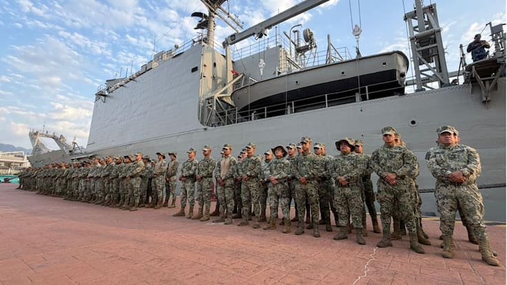 Refuerzan seguridad en Puerto Vallarta con 103 marinos