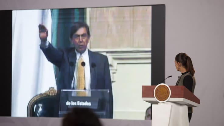 Brinda Sheinbaum homenaje a Cárdenas en mañanera… “Hasta siempre, ingeniero”.