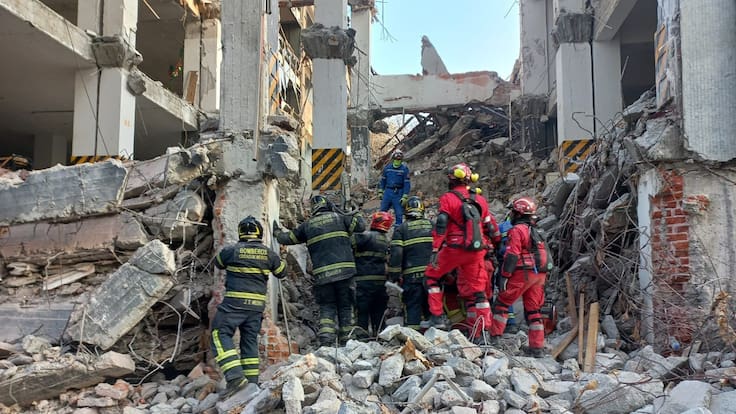 Localizan a la tercera víctima mortal del derrumbe en San Antonio Abad